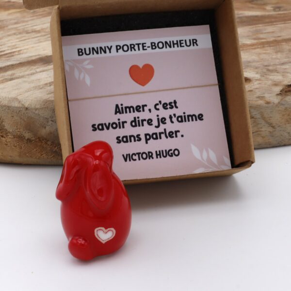 Bunny Porte-bonheur - Cœur