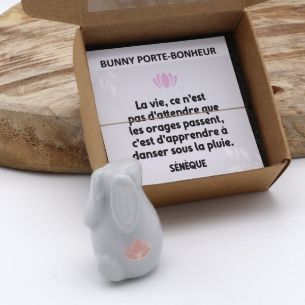 Bunny Porte-bonheur - Fleur de lotus