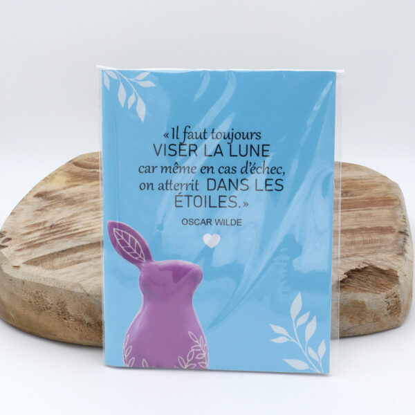 Carnet Pensées de Bunny - Atteindre les étoiles