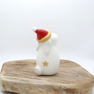 Bunny de Noël 10 cm