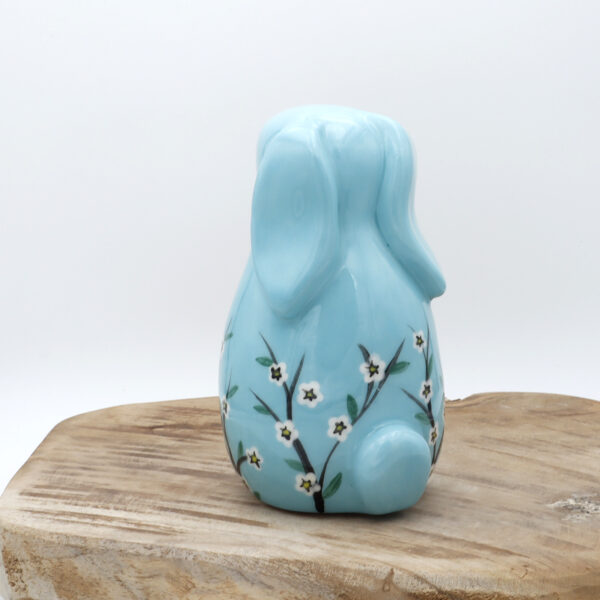 Bunny bleu fleuri - 11,5 cm
