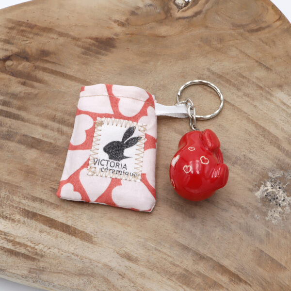 Porte-clés Bunny Lovely Victoria Céramique