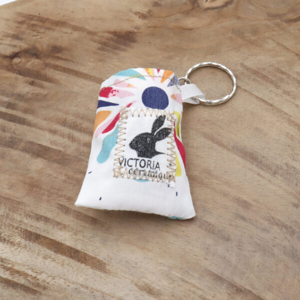 Porte-clés Bunny turquoise Victoria Céramique