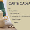 Carte cadeau personnalisée Victoria Céramique