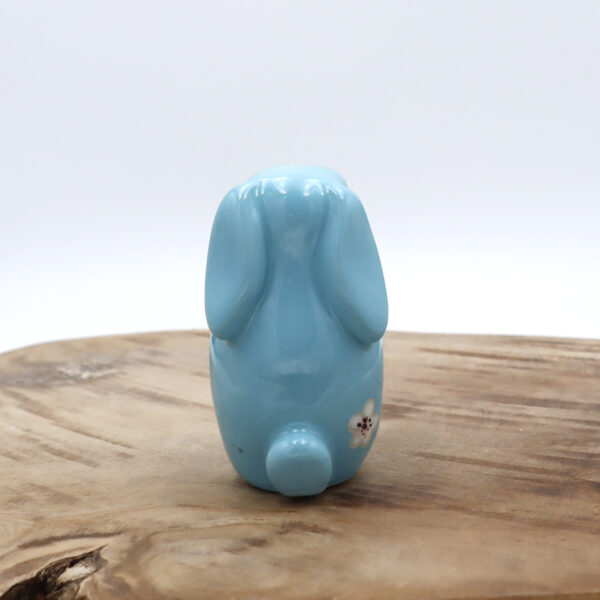 Lapin décoratif en céramique avec un cœur Victoria Céramique
