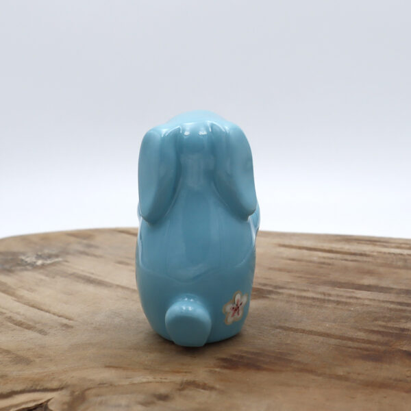 Lapin décoratif en céramique avec un cœur Victoria Céramique