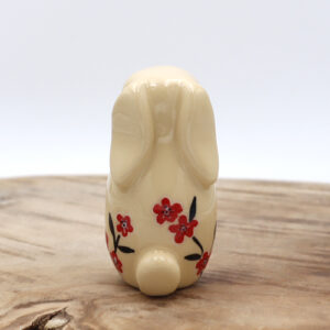 Lapin en céramique fleuri Victoria Céramique
