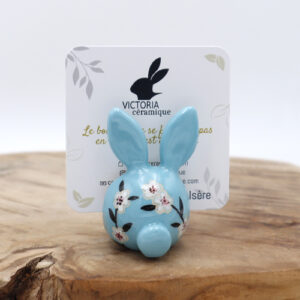 Porte-photo en forme de lapin Victoria Céramique