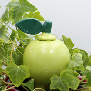 Oya en forme de pomme verte Victoria Céramique
