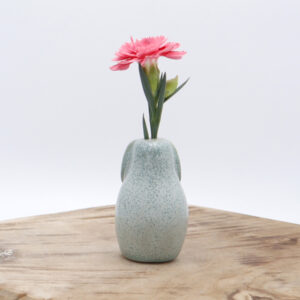 Vase vert en forme de lapin Victoria Céramique