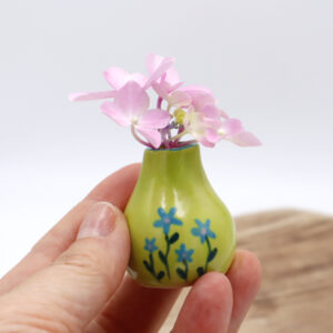 Vase à pâquerettes décoré - Victoria Céramique