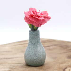 Vase à pâquerettes vert - Victoria Céramique