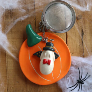 Coupelle et boule à thé Halloween Victoria Céramique