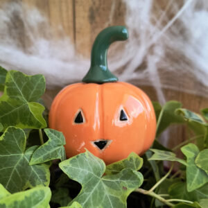 Oya en forme de citrouille d'Halloween Victoria Céramique