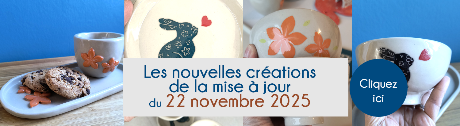 Mise à jour de la boutique Victoria Céramique