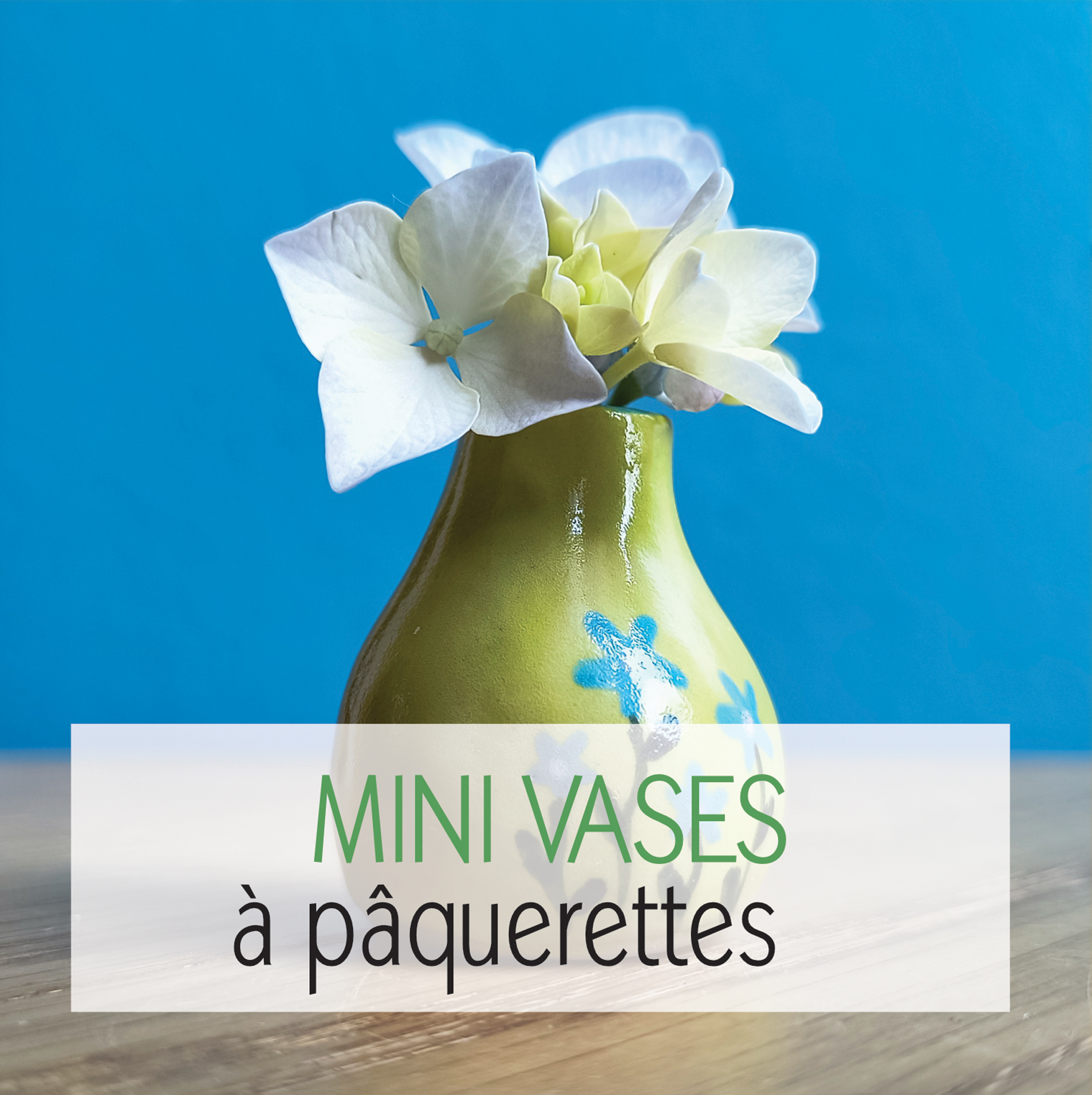 Les vases à pâquerettes Victoria Céramique