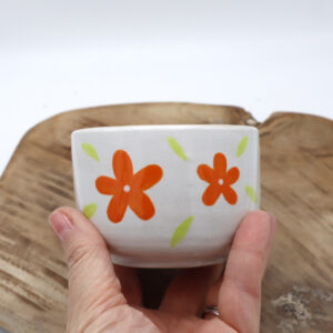 Ramequin en grès fleuri - Vide-atelier Janvier 2026 #4