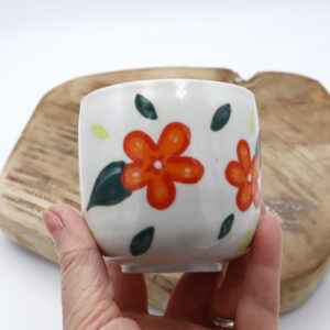 Tasse en grès fleuri - Vide-atelier Janvier 2026 #2