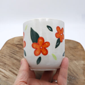 Mug en grès fleuri - Vide-atelier Janvier 2026 #9