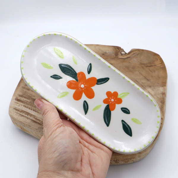 Dépose cuillère en grès fleuri - Vide-atelier Janvier 2026 #17