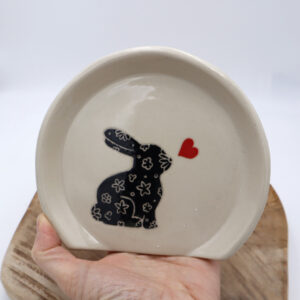 Repose cuillère Bunny noir Grand format #48 - Défaut