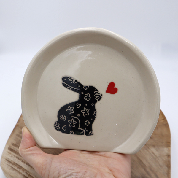 Repose cuillère Bunny noir Grand format #48 - Défaut