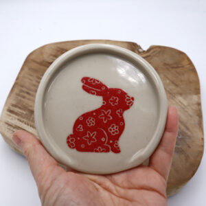 Repose cuillère Bunny rouge Petit format #48 Défauts