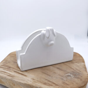 Porte éponge ou courrier en grès blanc #54 - Défaut