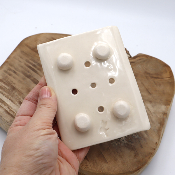 Dépose cuillère en grès fleuri - Vide-atelier Janvier 2026 #22 – Image 2