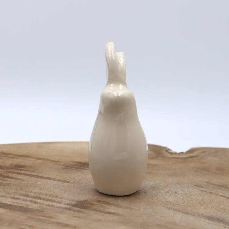 Lapin en céramique beige Victoria Céramique