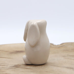Lapin en céramique beige Victoria Céramique