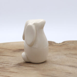 Lapin en céramique beige Victoria Céramique