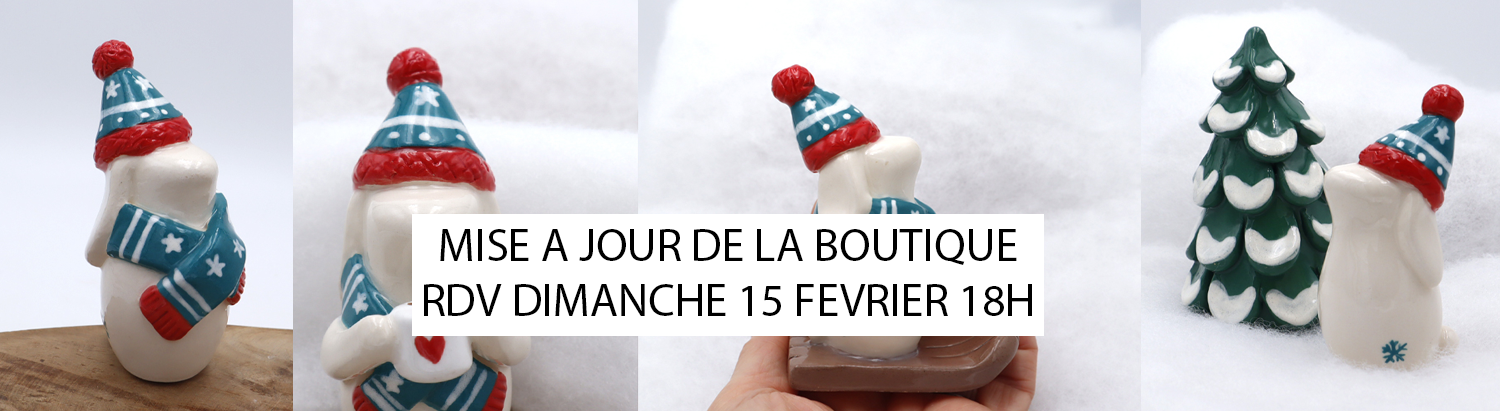 Mise à jour de la boutique Victoria Céramique