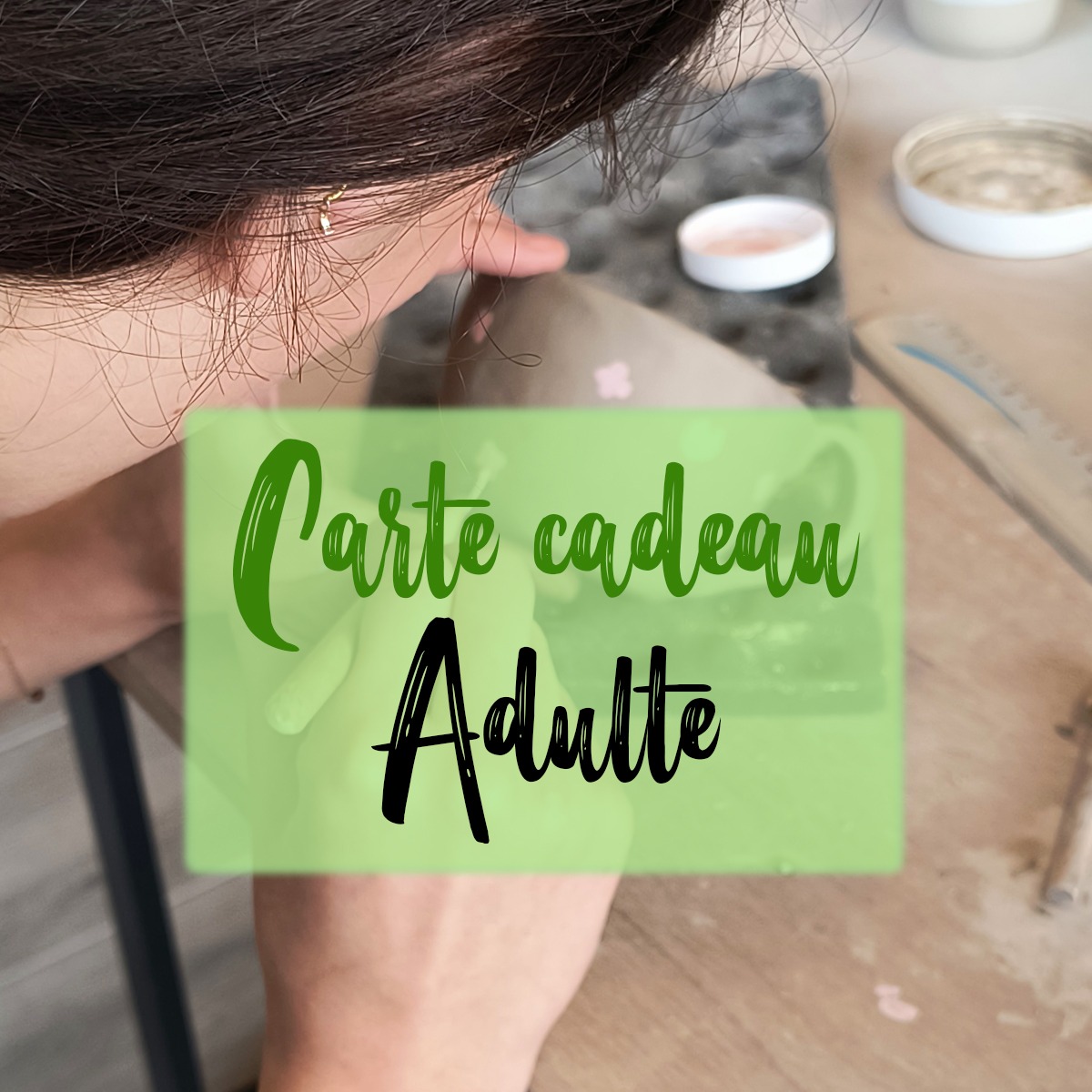 Carte cadeau atelier adulte Victoria Céramique