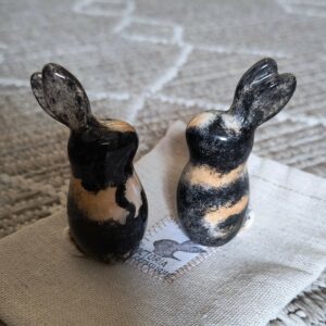 1 Bunny personnalisé et son double - Commande Virginie