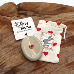 Worry Stone Lovely Victoria Céramique