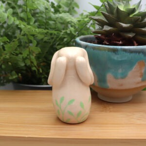 Lapin bélier 6cm Victoria Céramique