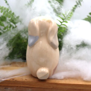 Lapin Frankenstein et son corbeau 10 cm Victoria Céramique
