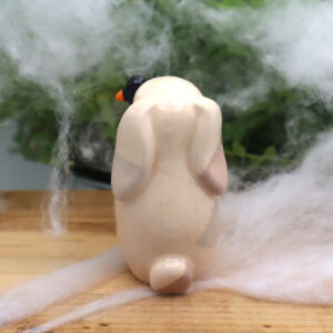 Lapin Frankenstein et son corbeau 6 cm Victoria Céramique